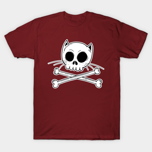 Pirate Cat! T-Shirt by Spatski